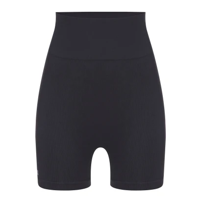 Безшовні шорти в рубчик Dark graphite